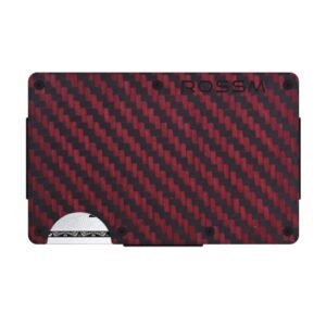 Red Carbon Fiber 3K Wallet