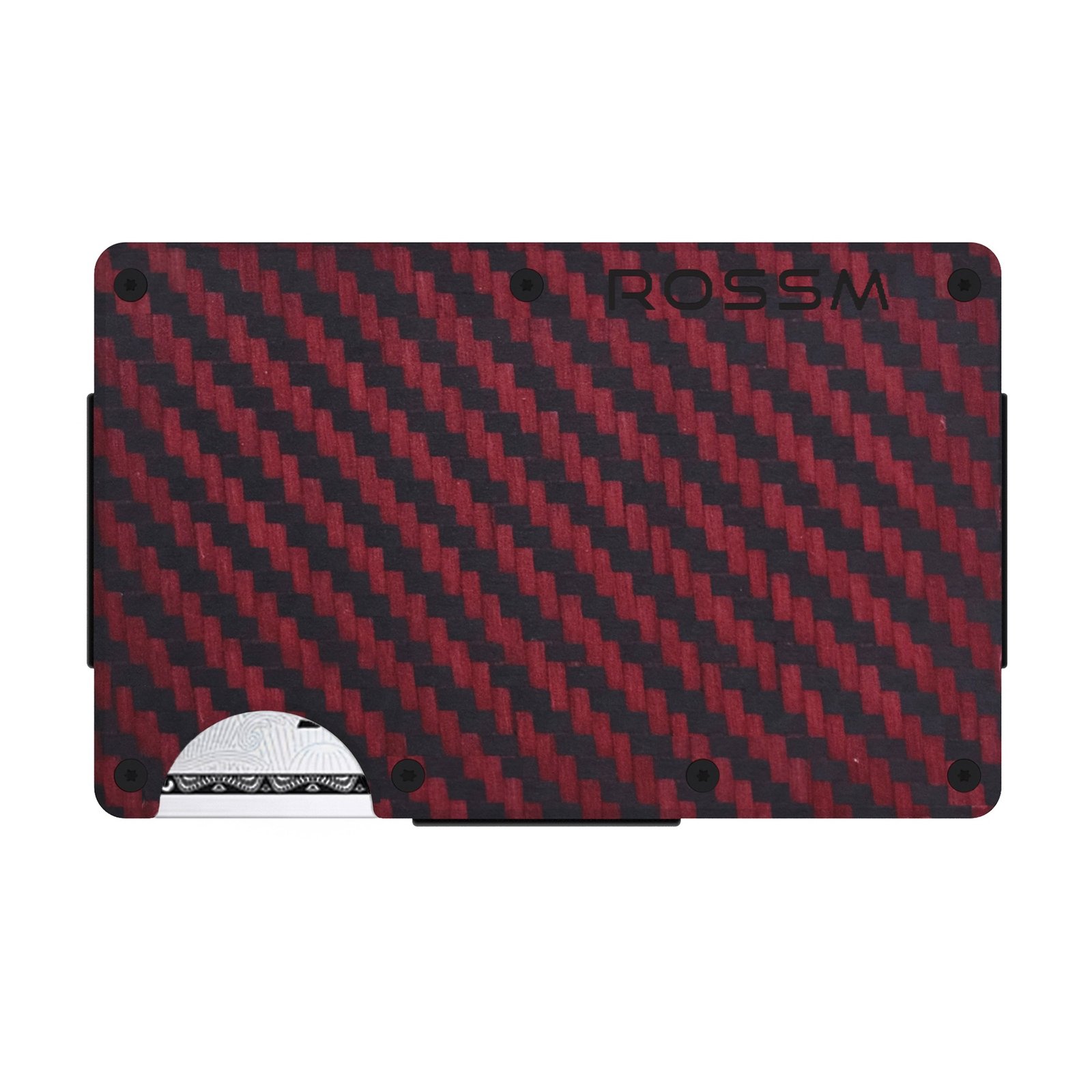 Red Carbon Fiber 3K Wallet