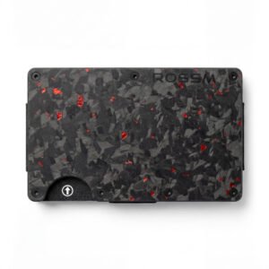 Rossm Store Forged Ruby Minimalist Wallet Main Image