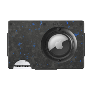 AirTag Forged Sapphire Rossm Minimalist Wallet