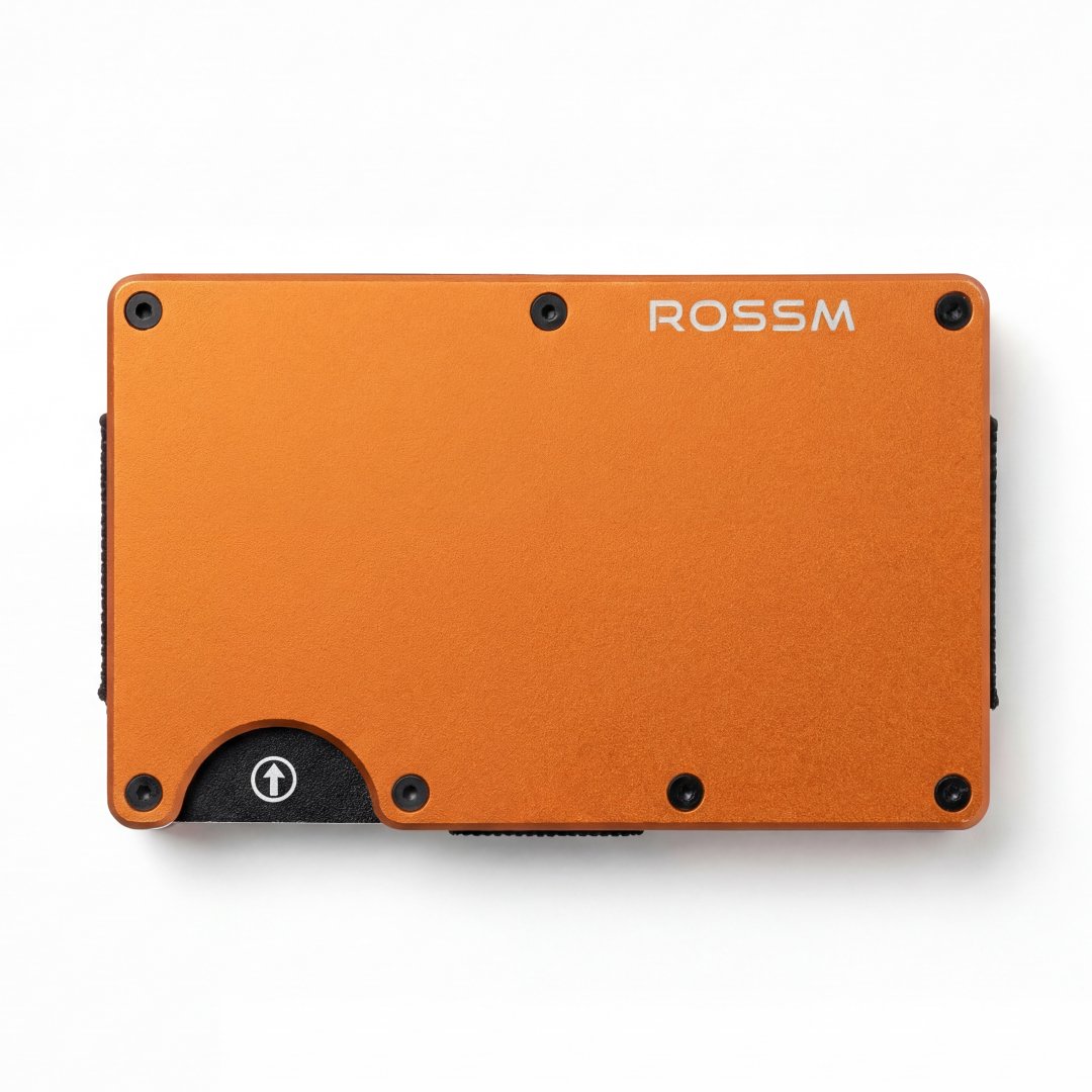 Matte Orange Rossm Wallet