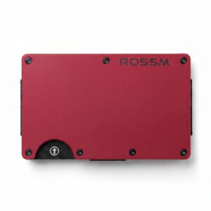 ROSSM Matte Red Wallet